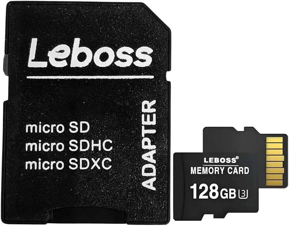 Cartão de Memória 128GB UHS-I Full HD com Adaptador Alta Velocidade de Leitura para PCs, Notebooks, Smartphones e Câmera Wi-Fi