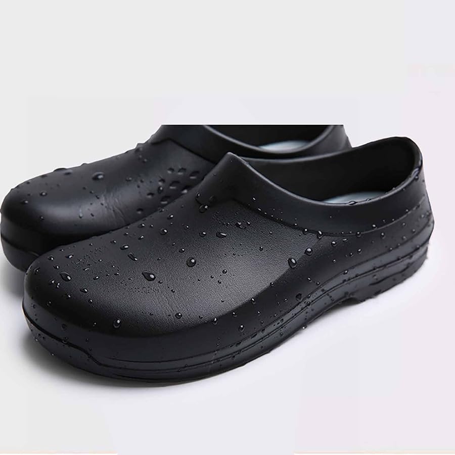 Slip Resistant Work Shoes Waterproof Oil Resistant Chef Restaurant Hospital Amazon.com: CLSQLXYJZC Mens Womens Kitchen Chef Shoes, Oil  main image 4