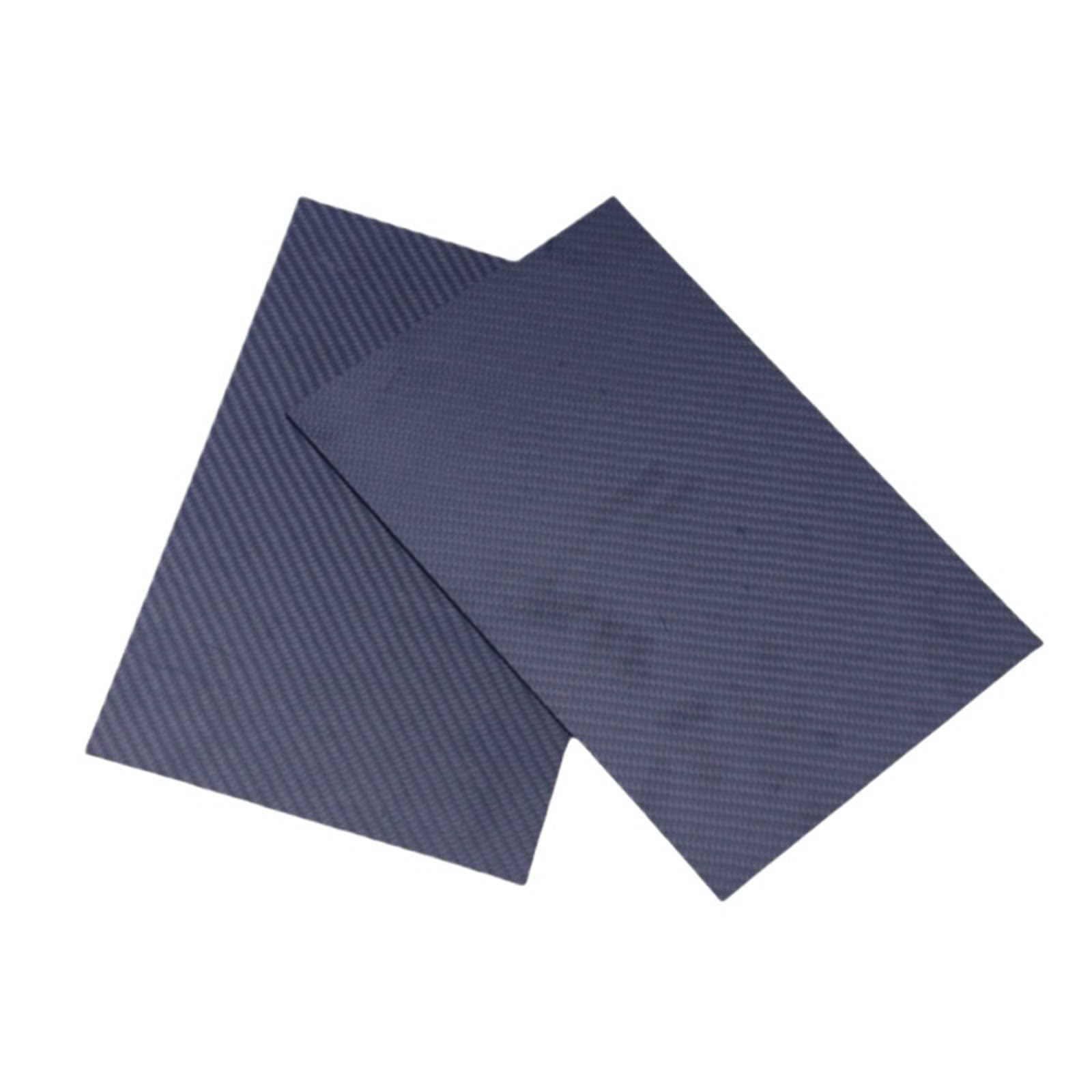 Carbonfaserplatten 200 mm x 300 0,5 1, 2 3 4 Carbonplattenplatten, Faserplatten mit hoher Verbundhärte für Heimwerker(4.0mm Plain Glossy)
