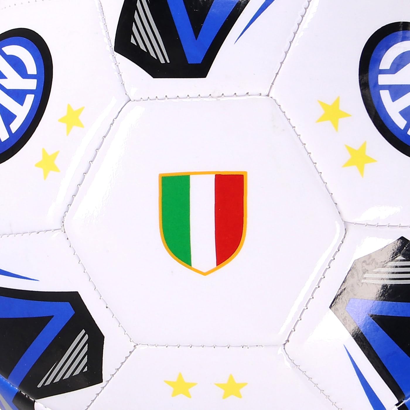 IM Balón Campeones de Italia 2023/24 Tamaño 2, Fútbol Inter Juventud Unisex, 2Stars