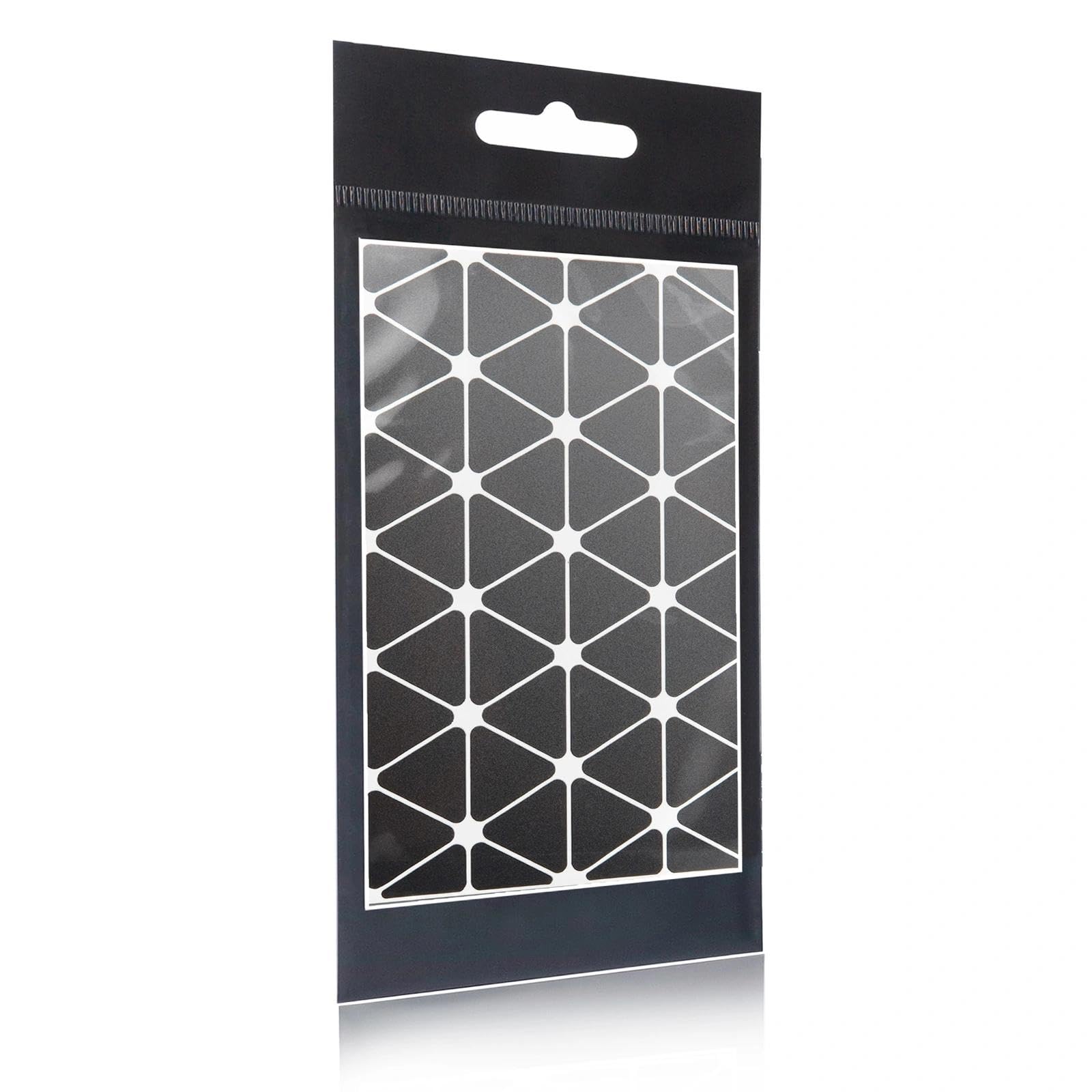 Kit 48 Bandes Stickers Noirs Rétro Réfléchissants pour Casque Moto (20mm)  
Kit Auto Collants Réfléchissants 20mm pour C