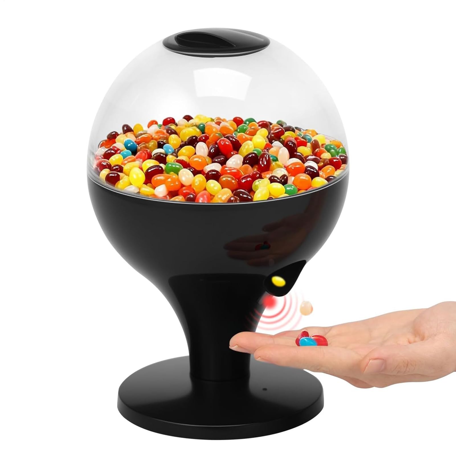 Générique Machine À Distribuer des Bonbons,Machine avec Capteur Automatique,Distributeur Automatique de Confiseries | pour Comptoir de Maison Bureau Collation Noel Halloween Fruits Secs Haricots
