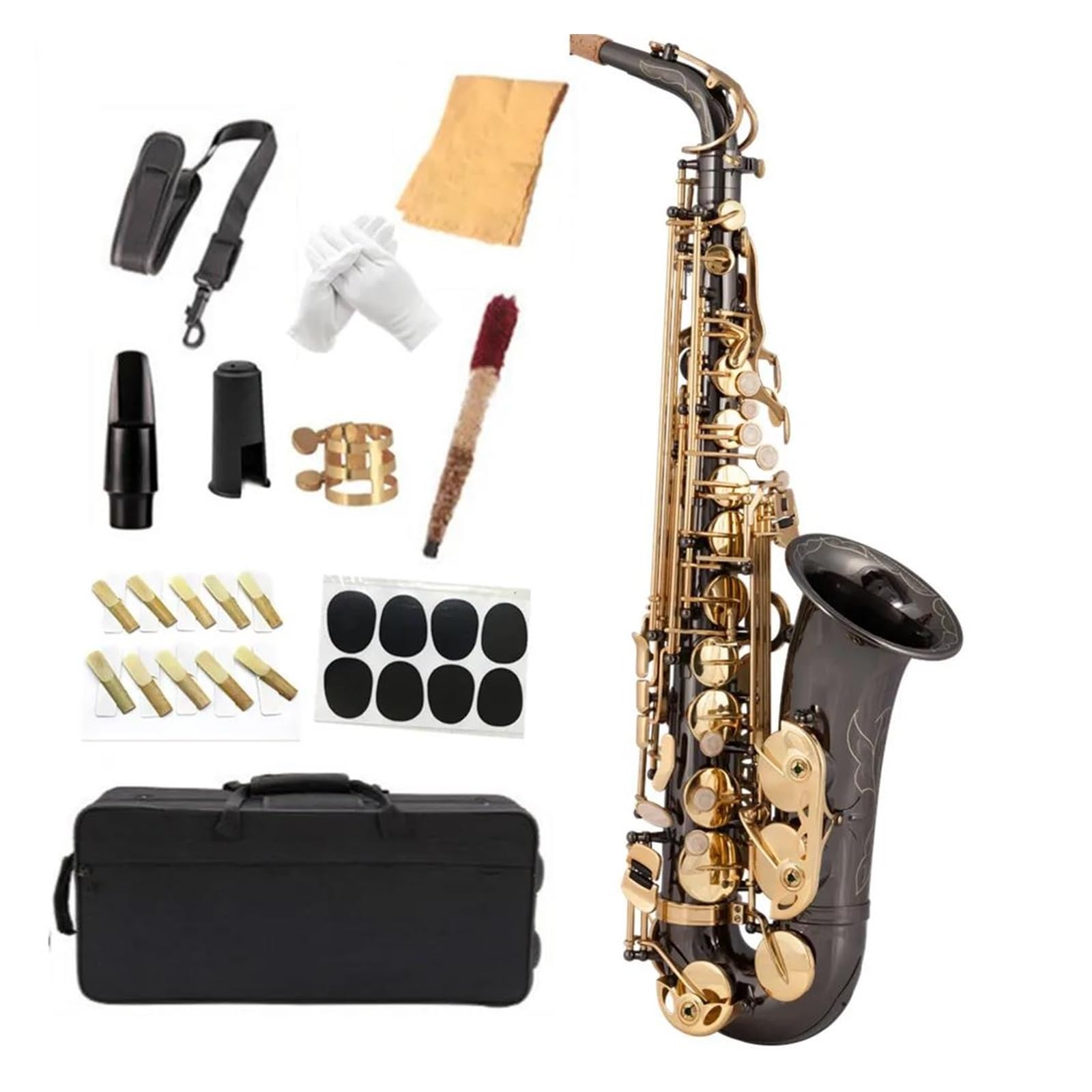 esax アルトサックス用 Amazon.co.jp: サックス アルトサックス 管楽器 ブラック