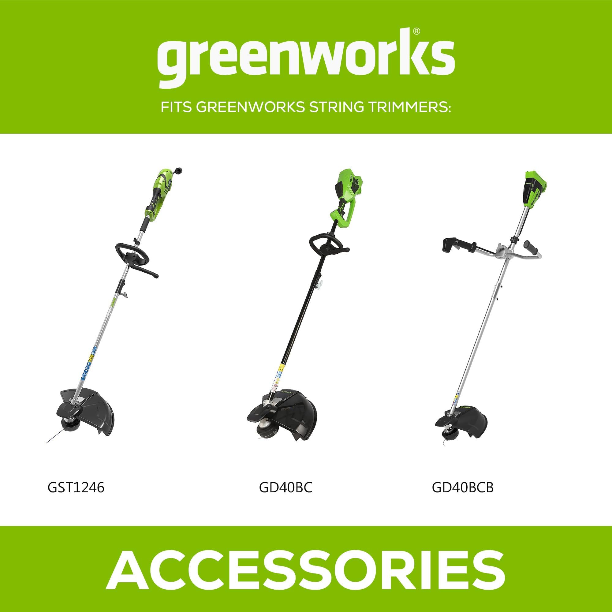 Greenworks Trimmer Line 2mm String Diameter 20m for String Trimmer GD40BC GD40BCB Series