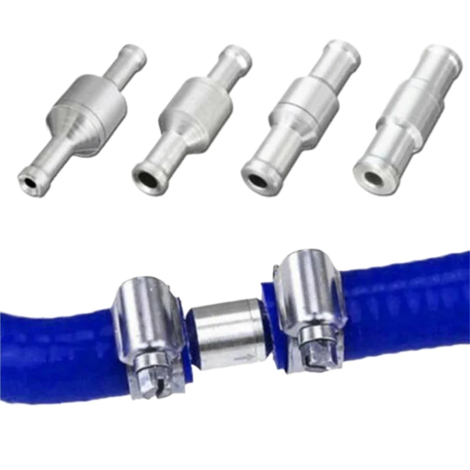 Clapet anti-retour 12mm en ligne pour carburant essence diesel de voiture et bateau