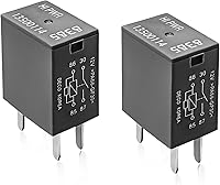 MUQIDA 4-Pack 12V 40A 4-Pin Car AC Relay 13500114/8385 - Durable High-Power Replacement for Fans, Pumps & Starters
