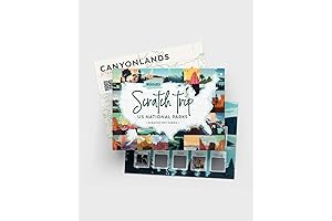 US National Parks Adventure Bucket List Scratch-Off Cards
