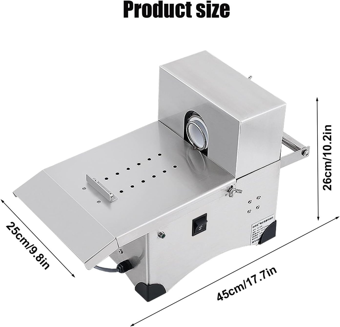 Commercial Sausage Linker Machine for Restaurants, 200W Automatic Sausage Linker Machine,Sausage Machine,Stainless Steel Automatic Sausage Tying & Knotting Machine,2 Modes