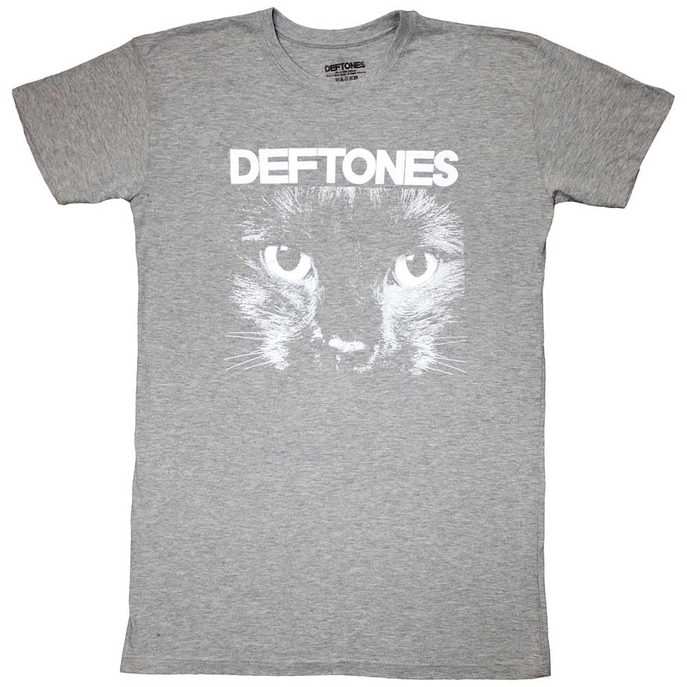 Rock Off Officially Licensed Products Men's Grey Ladies Deftones Sphynx Dress Fit Official Tee T-Shirt Wo Girls (Medium)