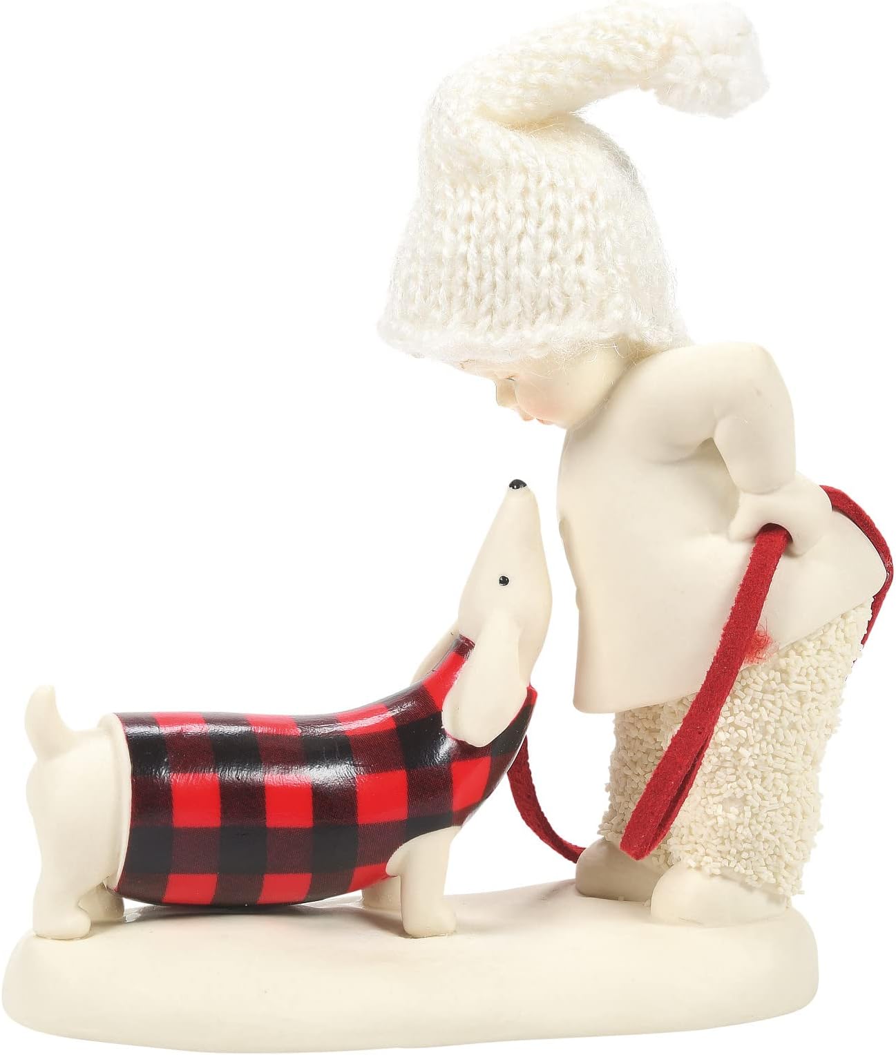 Department 56Snowbabies Christmas Memories We Just Went for a Walk Figurine, 4.13 Inch, Multicolor