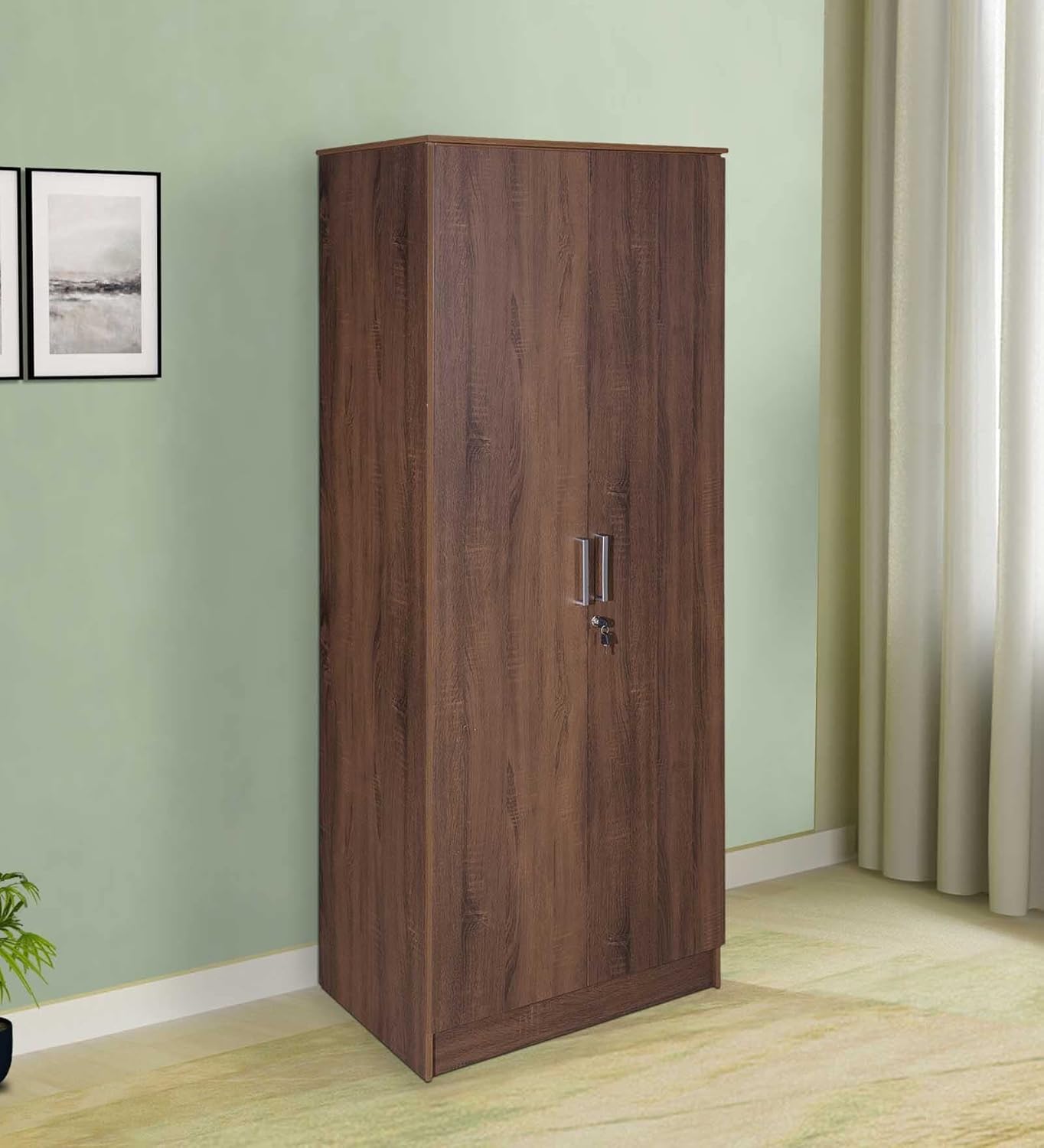 Valuewud Pepperfry Wardrobe Brand Collection Raidon Colour Walnut
