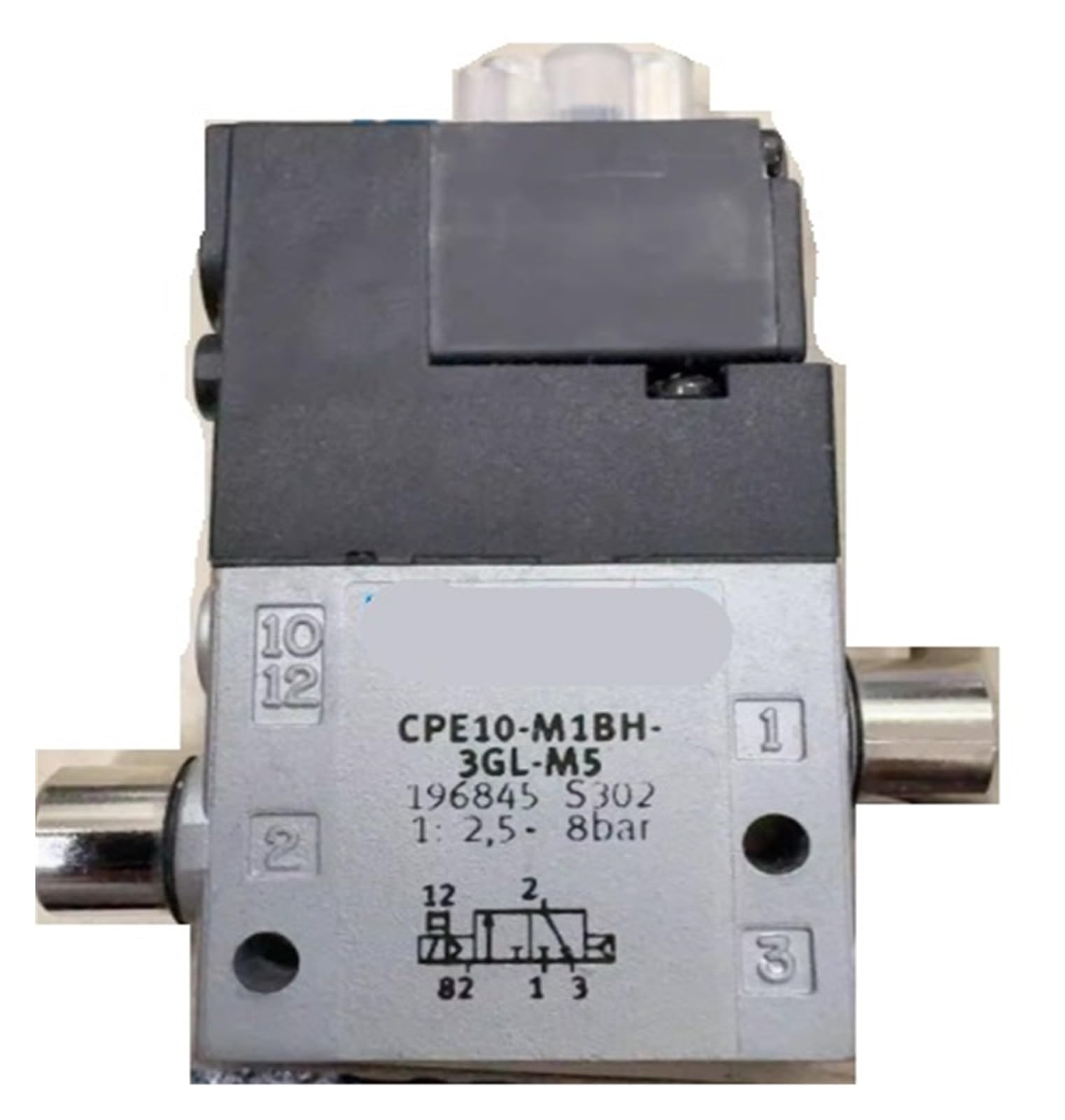 Électrovanne CPE10-M1BH-3GL-M5 196845 évite les arrêts de production des blocs pneumatiques