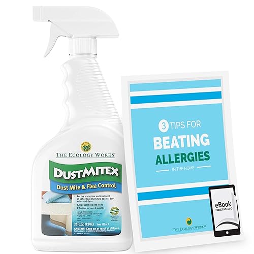 DustmiteX Spray - Allergy & Asthma Relief - Removes Dust