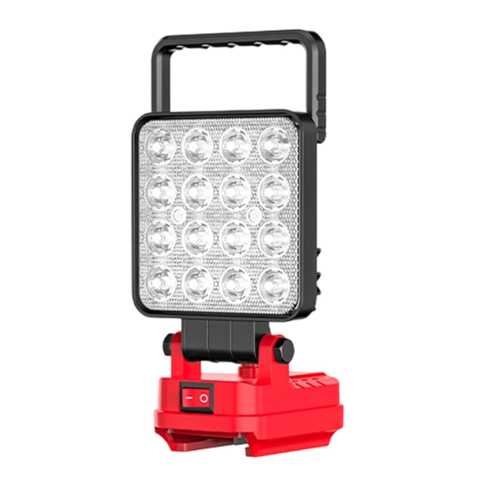 Multipurpose LED Flashlights 32W 140°Beam Adjustable Brightness for DCB206 20V Batteries Camping Emergencies Use LED Work Light for Battery