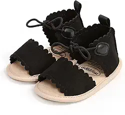 Infant Baby Girls Boys Summer Sandals Premium Unisex Non Slip Rubber Soft Sole Breathable Toddler First Walker Outdoor Beach Shoes