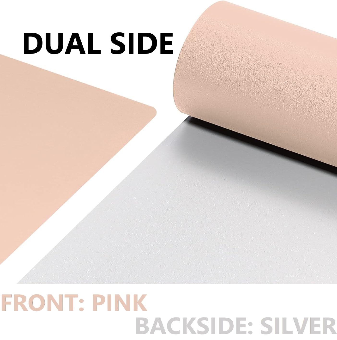 Makeup Mat for Vanity Top Protector, Cover Work Table Waterproof, Oilproof Dustproof Smooth and Soft, Pinkfrom NemoHome (Pink, 23.6" x11.8)