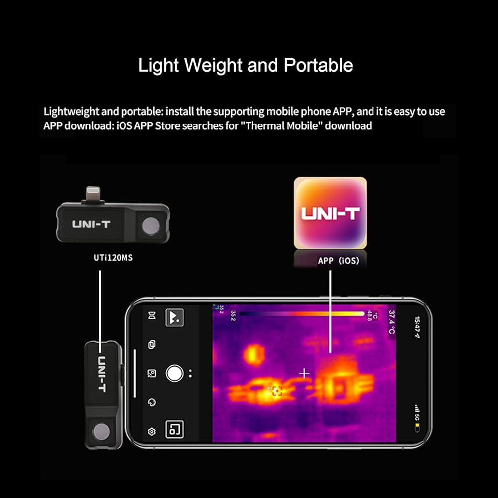 UNI-T サーマルカメラ Amazon | ユニティ (UNI-T) サーマルイメージャ 温度範囲-10