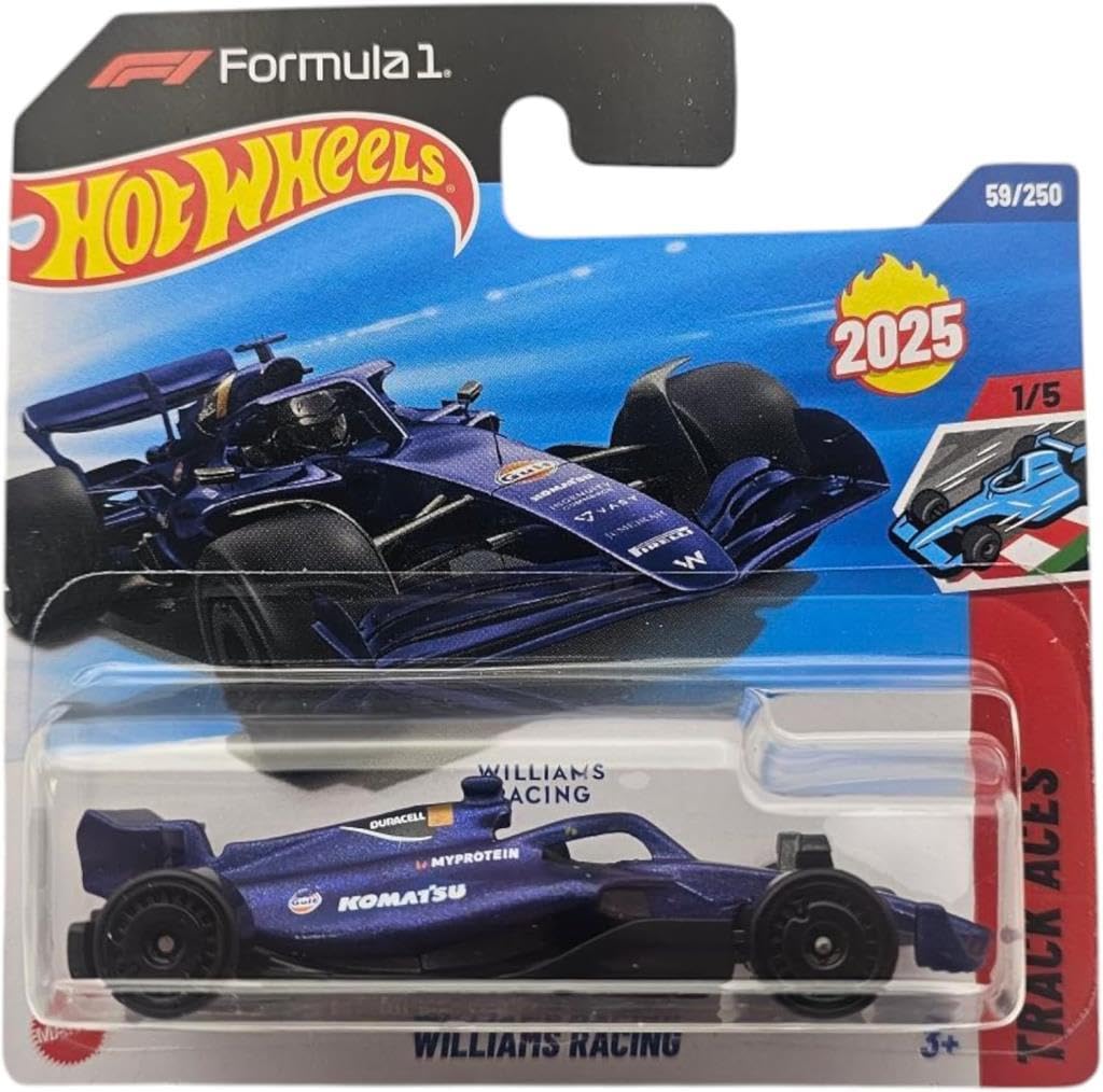 Hot Wheels Tekli Arabalar FORMULA 1 WILLIAMS RACING JBC07 : Amazon