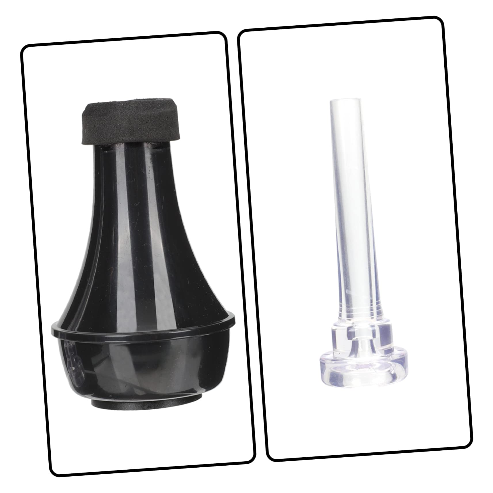 ifundom 3sets Sordina Per Tromba Professionale Mute Per Praticanti e Musicisti e Trasparente Facile Da Installare Riduce Volume e Migliora Suono
