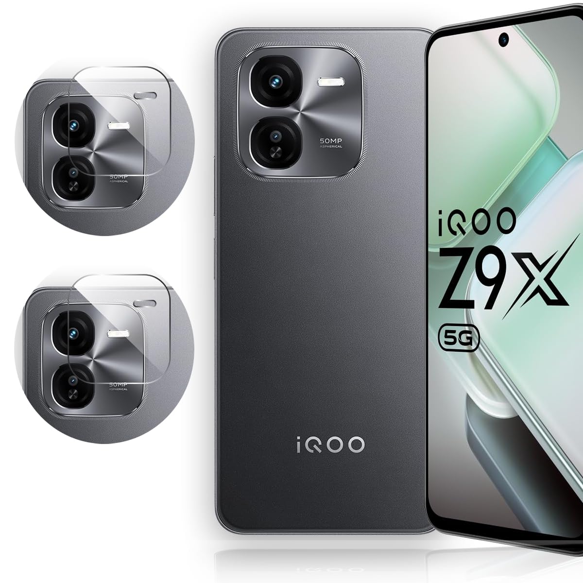 REDDWARF HD Clear Camera Lens Protector for iQOO Z9x 5G, Anti-Shock & Scratch Resistant (B0D545JHLD) Amazon Price History, Amazon Price Tracker