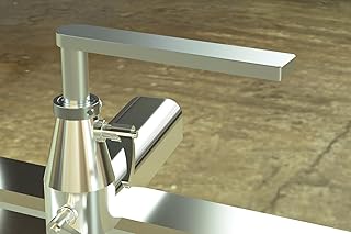 Simple Woodturning Tools Tool Rest Platform with Post & Collar for Simple Scraper or other Turning Tools, Helpful for Hollowing, USA Made (5/8" Post, 7" Width Rest)