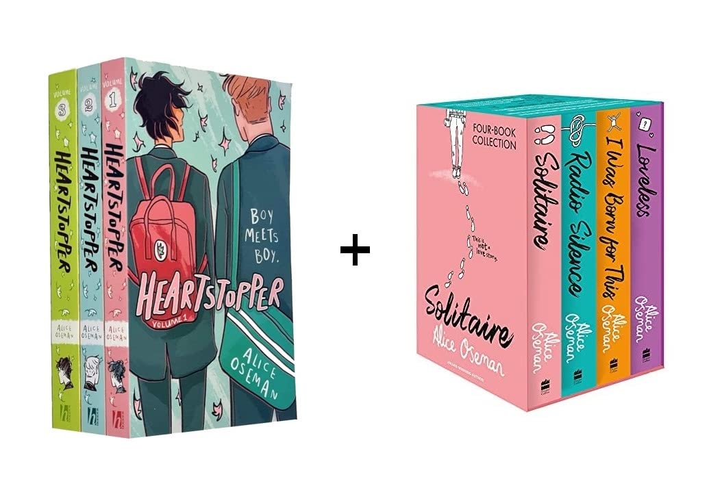 Buy By Alice Oseman Heartstopper Vol. 1 2 3 + Alice Oseman FourBook