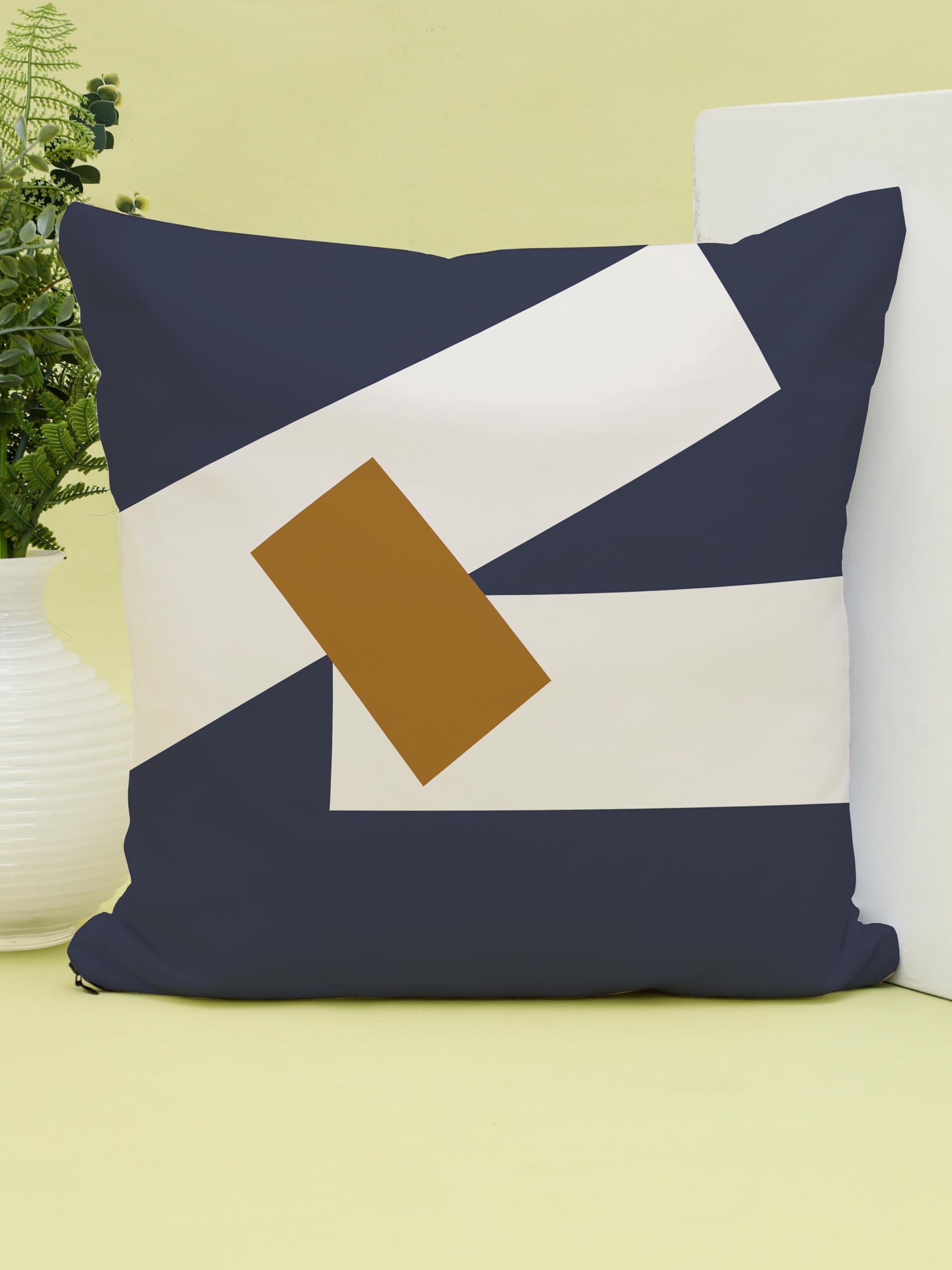STITCHNEST Digital Printed Poly Cotton Cushion Cover for Home Décor Set of 1 (16 x 16 Inches)-image-45