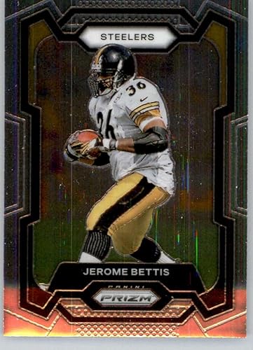 2023 PANINI PRIZM #251 JEROME BETTIS PITTSBURGH STEELERS FOOTBALL OFFICIAL TRADING CARD OF NFL