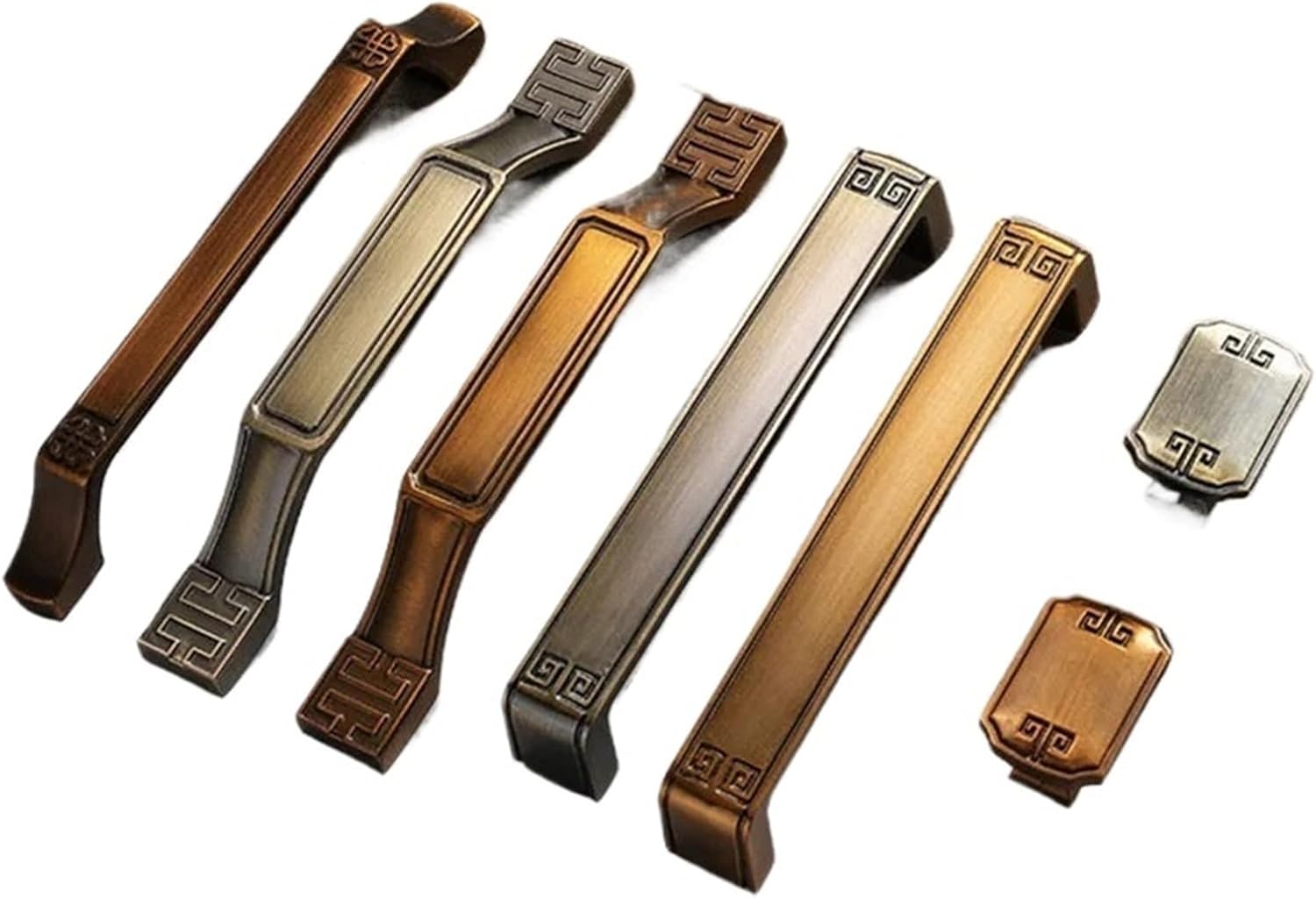 Retro Red Bronze Kitchen Cabinet Handle Cabinet Door Zinc Alloy Handle Vintage Wardrobe Furniture Handle Drawer Pull 1Pcs(1307)