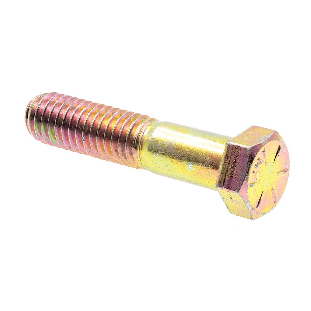Vis à tête hexagonale grade 8 ultra résistante en acier zingué jaune Prime-line 9105561
