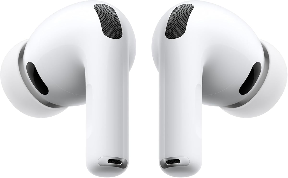 Apple AirPods Pro 3 Wireless Earbuds, Active Noise Cancellation, Live Translation, Heart Rate Sensing, Hearing Aid Feature, Bluetooth Headphones, Spatial Audio, High-Fidelity Sound, USB-C Charging
