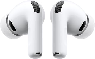 Apple AirPods Pro Wireless Earbuds Active Noise Cancellation Live Translation Heart Rate Sensing Hearing Aid Feature Bluetooth Headphones Spatial Audio High-Fidelity Sound USB-C Charging
