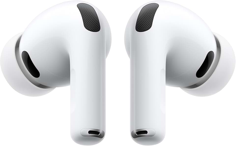 Apple AirPods Pro 3 Wireless Earbuds, Active Noise Cancellation, Live Translation, Heart Rate Sensing, Hearing Aid Feature, Bluetooth Headphones, Spatial Audio, High-Fidelity Sound, USB-C Charging