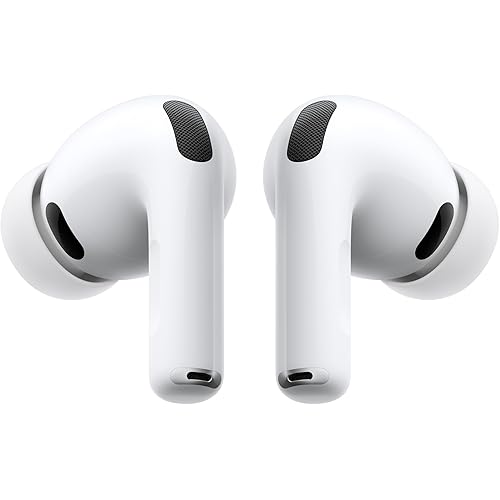 Apple AirPods Pro 3 Wireless Earbuds, Active Noise Cancellation, Live Translation, Heart Rate Sensing, Hearing Aid Feature, Bluetooth Headphones, Spatial Audio, High-Fidelity Sound, USB-C Charging