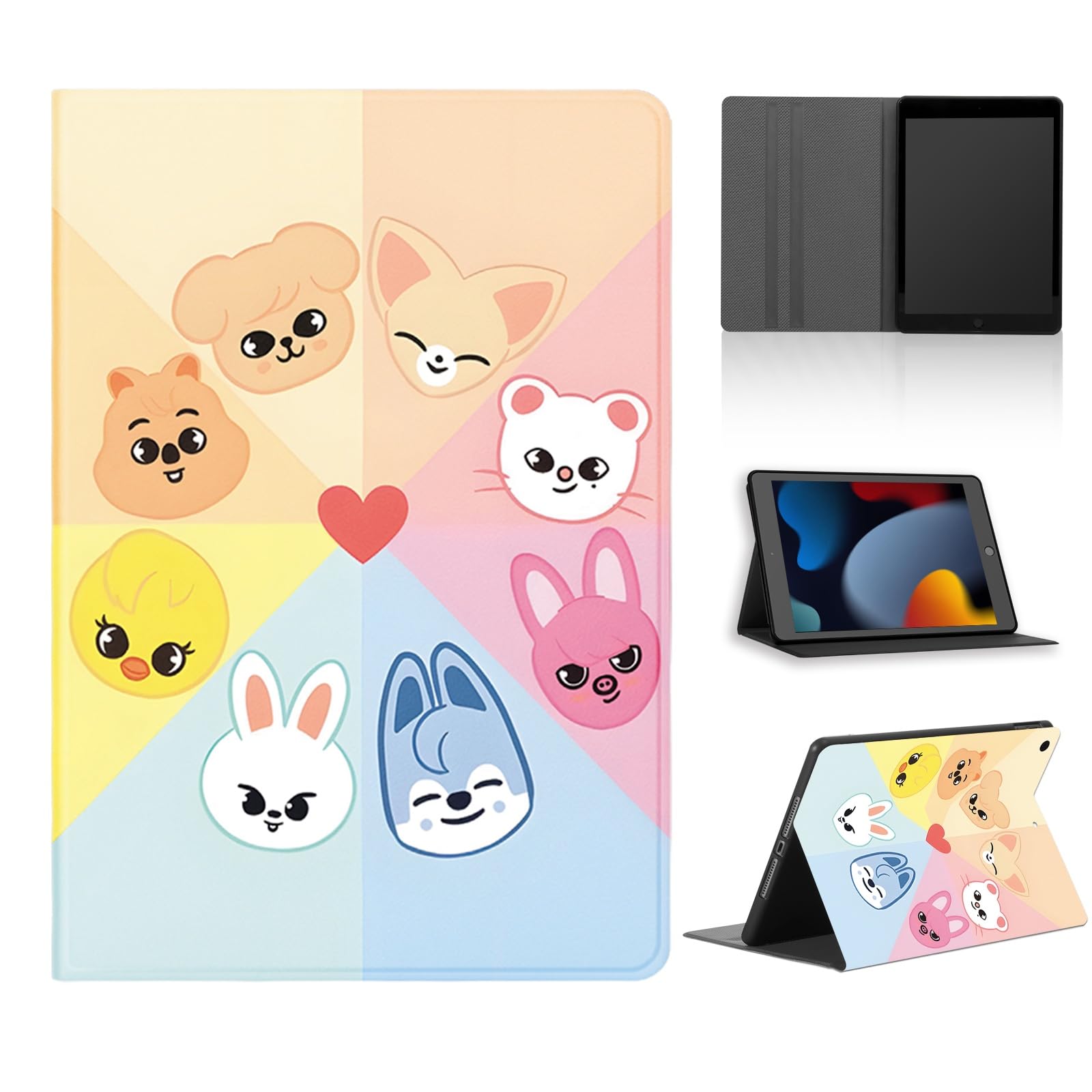2 Custodie Per Xiaomi Redmi 12 4G Con Design Kpop Stray Kids Skzoo - Cover In TPU Morbido, Antiurto, Regalo Per Fan (Nero)