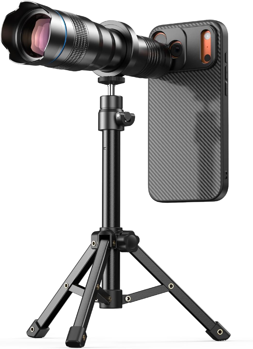 Evil eye 36X Telephoto Lens for iPhone 17 Pro Max, High Power HD Telephoto Phone Lens with Tripod, Phone Lens Attachments for Travel, Concert, Exploration