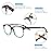 Henotin 4 Pack Ladies Reading Glasses Blue Light Blocking Spring Hinge Readers Anti Eyestrain Computer Eyeglasses (Multicolor, 2.25)