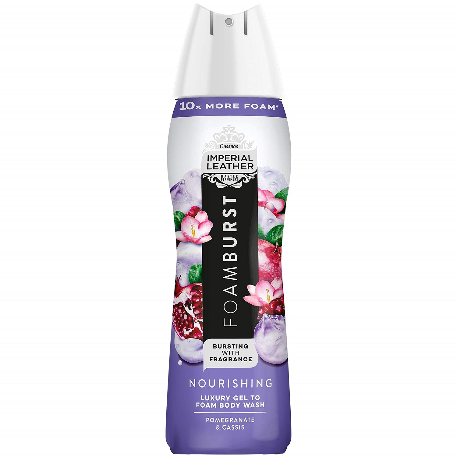 Imperial Leather Foamburst Foaming Body Wash, Nourishing 6 x 200ml Multipack