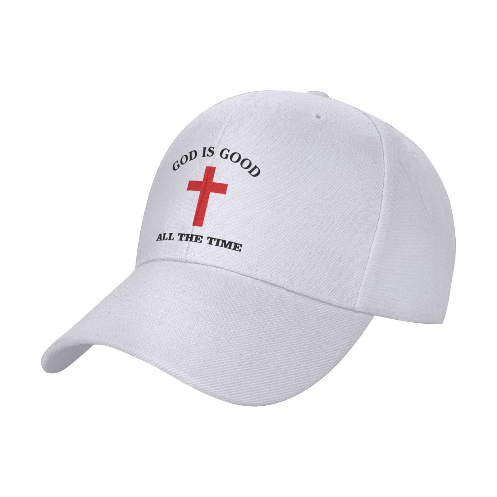 Casquette amusante avec fermeture ajustable et visière courbée anti-soleil