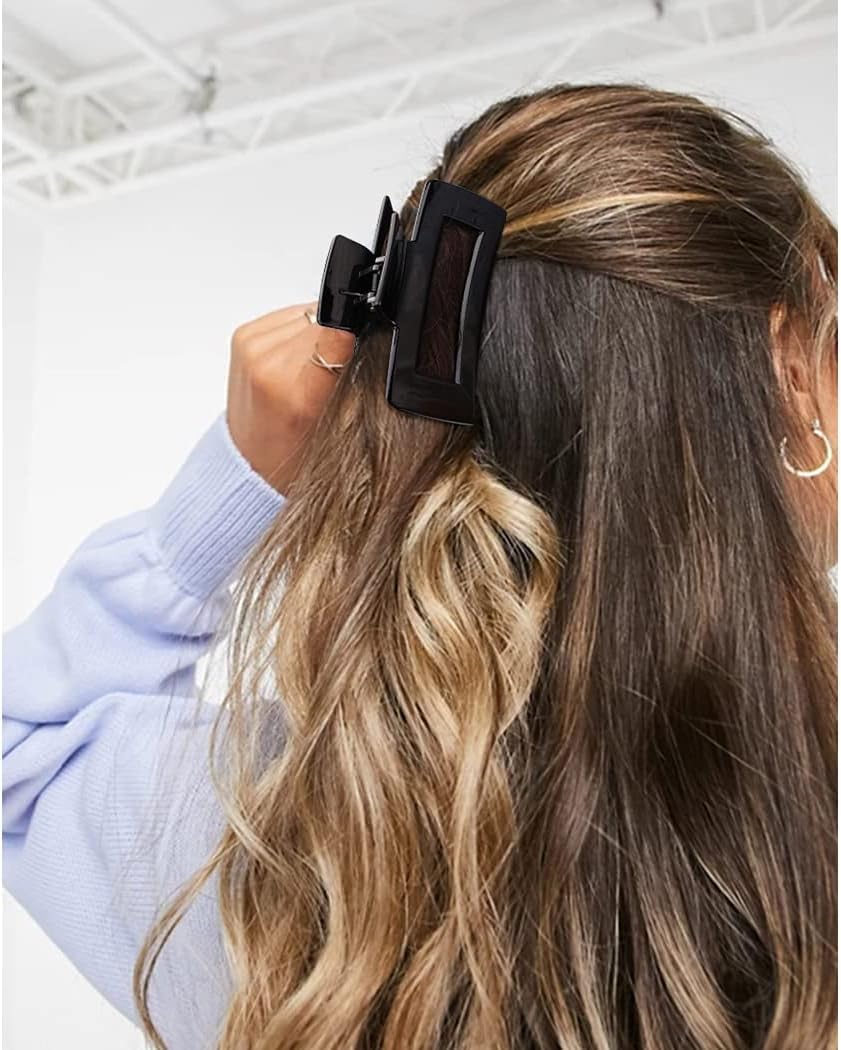 Rectangle Geomatric Hair Claw Clips Clutchers For Women Girls, Non Slip Barrette Thin Thick All Type of Hairs Jaw Clips Juda Bunn Shaper Hair Accessories (B0DB5XMP55) Amazon Price History, Amazon Price Tracker