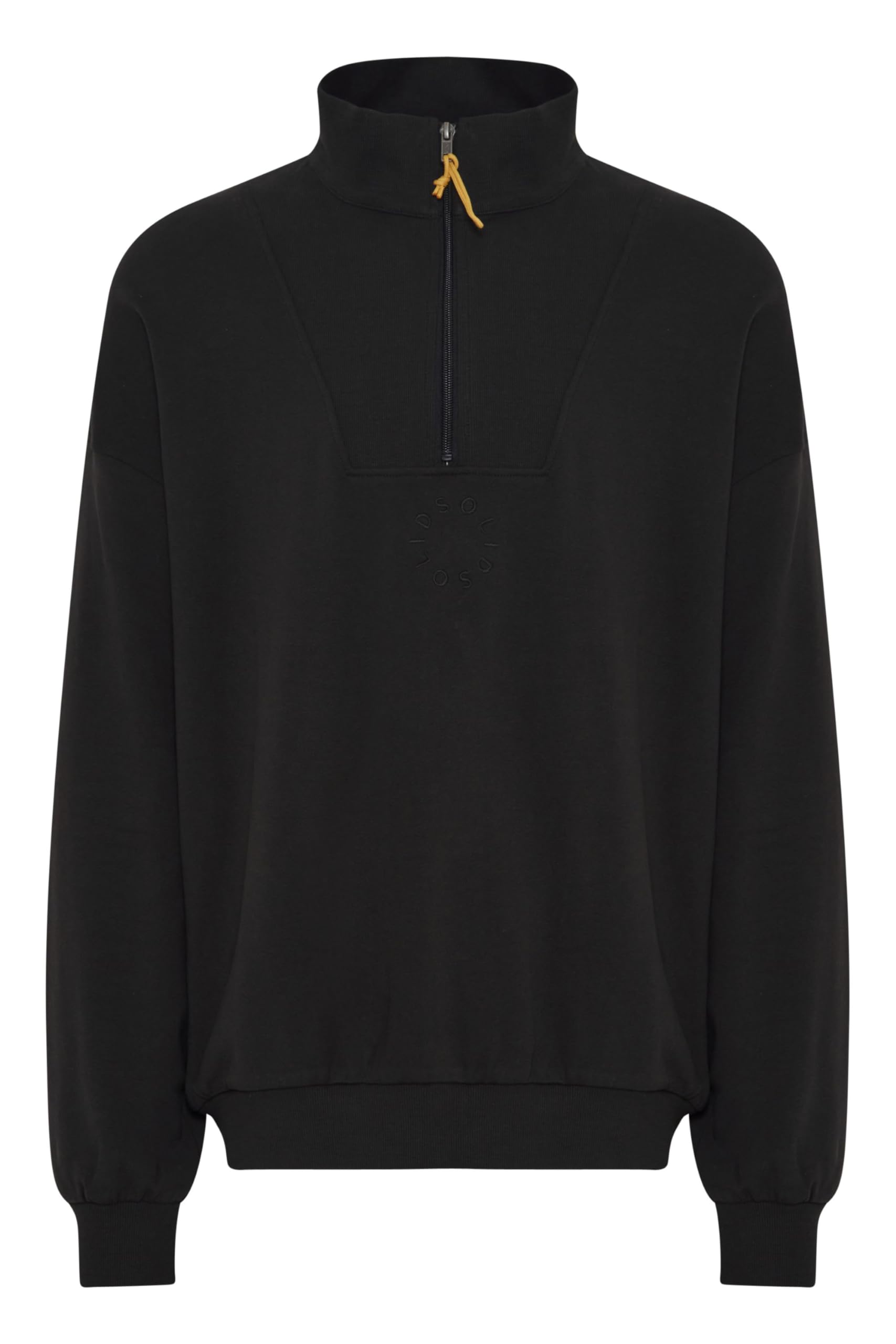 !Solid SDIlham Herren Sweater Troyer Pullover Troyerkragen 100% Baumwolle Oversize