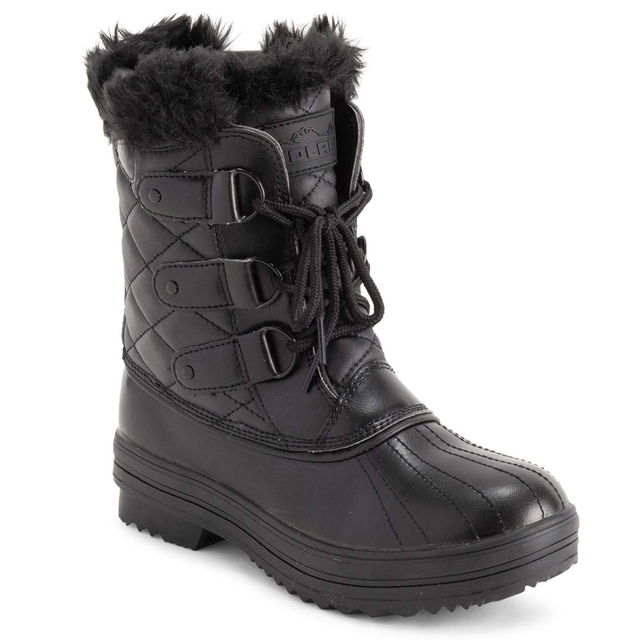 Polar Donna Neve Avvio Nylon Short Inverno Pelliccia Caldo Impermeabile Avvio