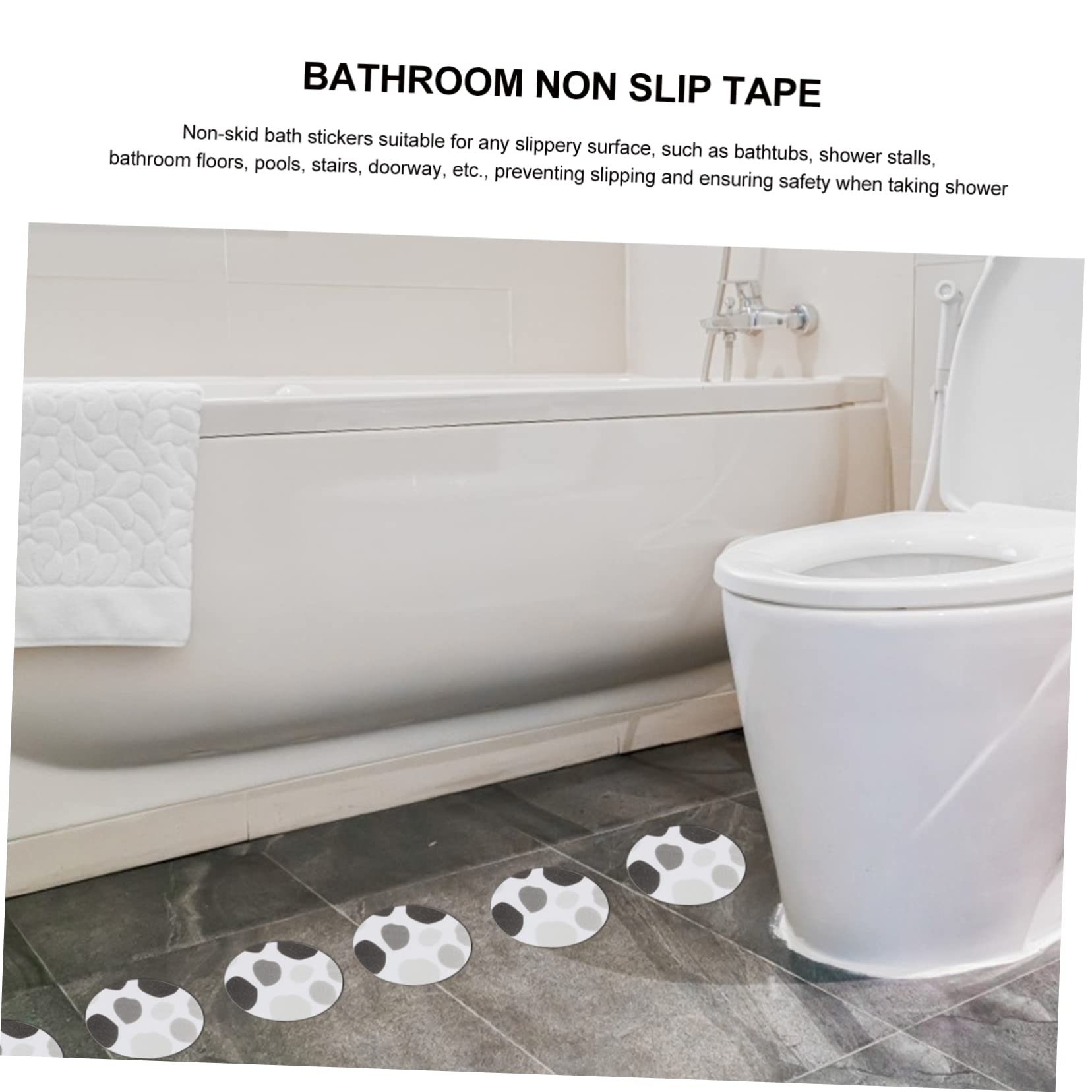 Alipis 30 Pz Nastro Antiscivolo per Bagno Strisce di Sicurezza per Doccia Vasca e Doccia Battistrada Adesivi Anti ia Adesivo per Vasca da Bagno Peva Fare Un i per Il