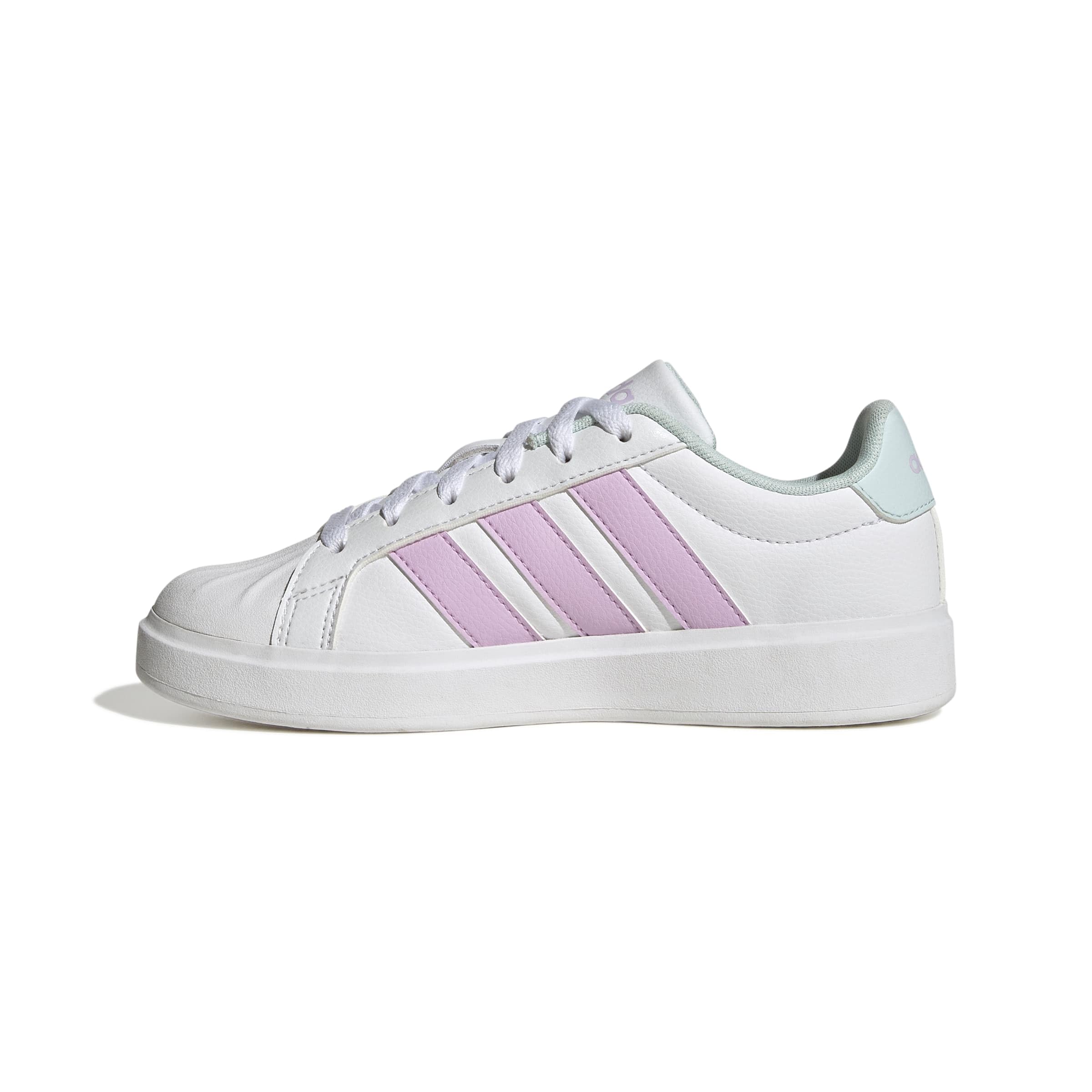 adidas Streetalk Zapatillas para niños Unisex, Blanco/Bliss Lila/Halo Mint, 23.2 cm