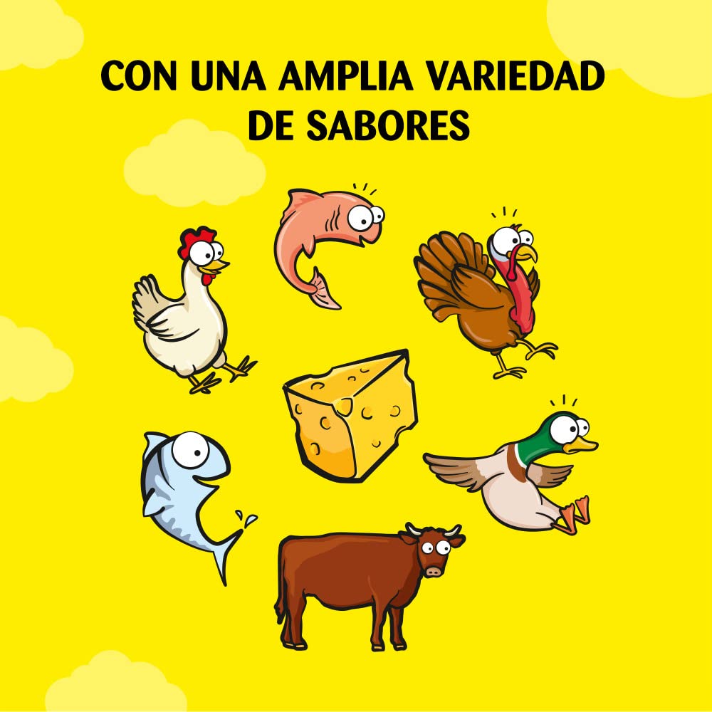 Catisfactions Premios para Gatos, Sabor Pollo, Maxipack (Pack de 4 x 180g)