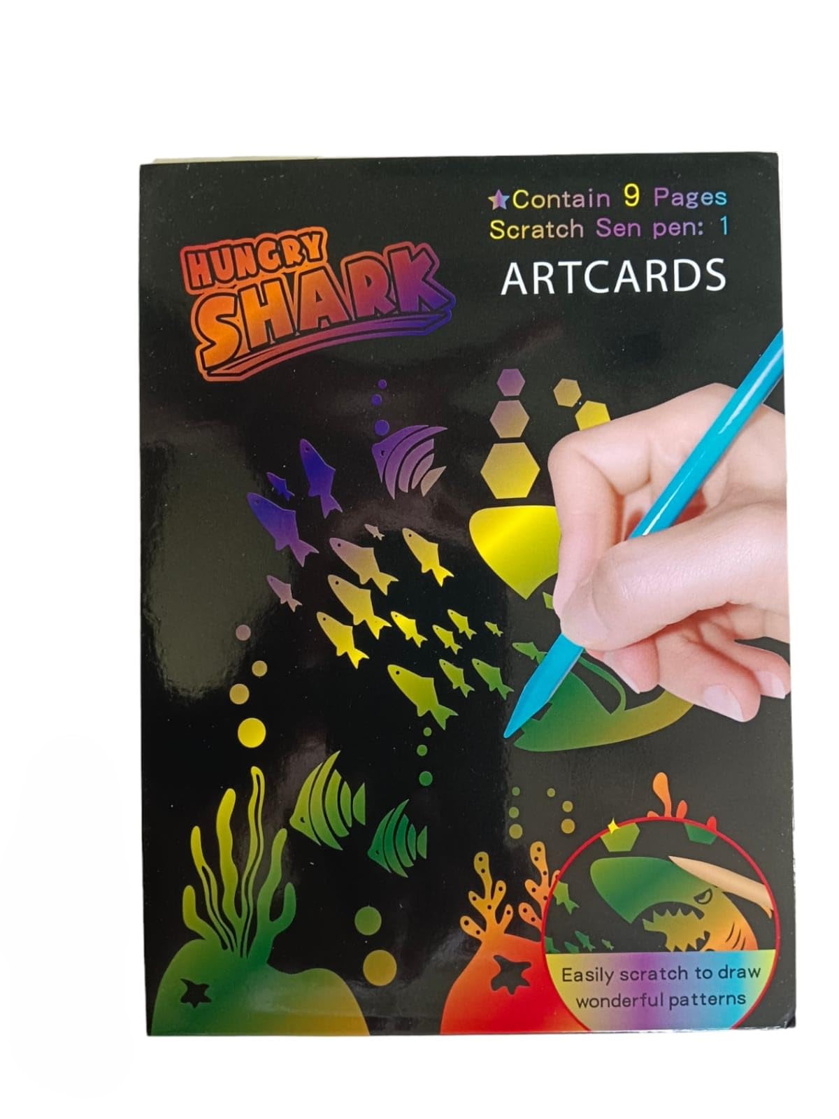 Onlinenest™ Magic Scratch Paper Art, Colorful Magic Drawing Art Book with 3 Scratch Pen for Birthday Halloween Christmas Party Games Projects Kits (Pack of 1) (Normal Design) (B0D49GRMLP) Amazon Price History, Amazon Price Tracker
