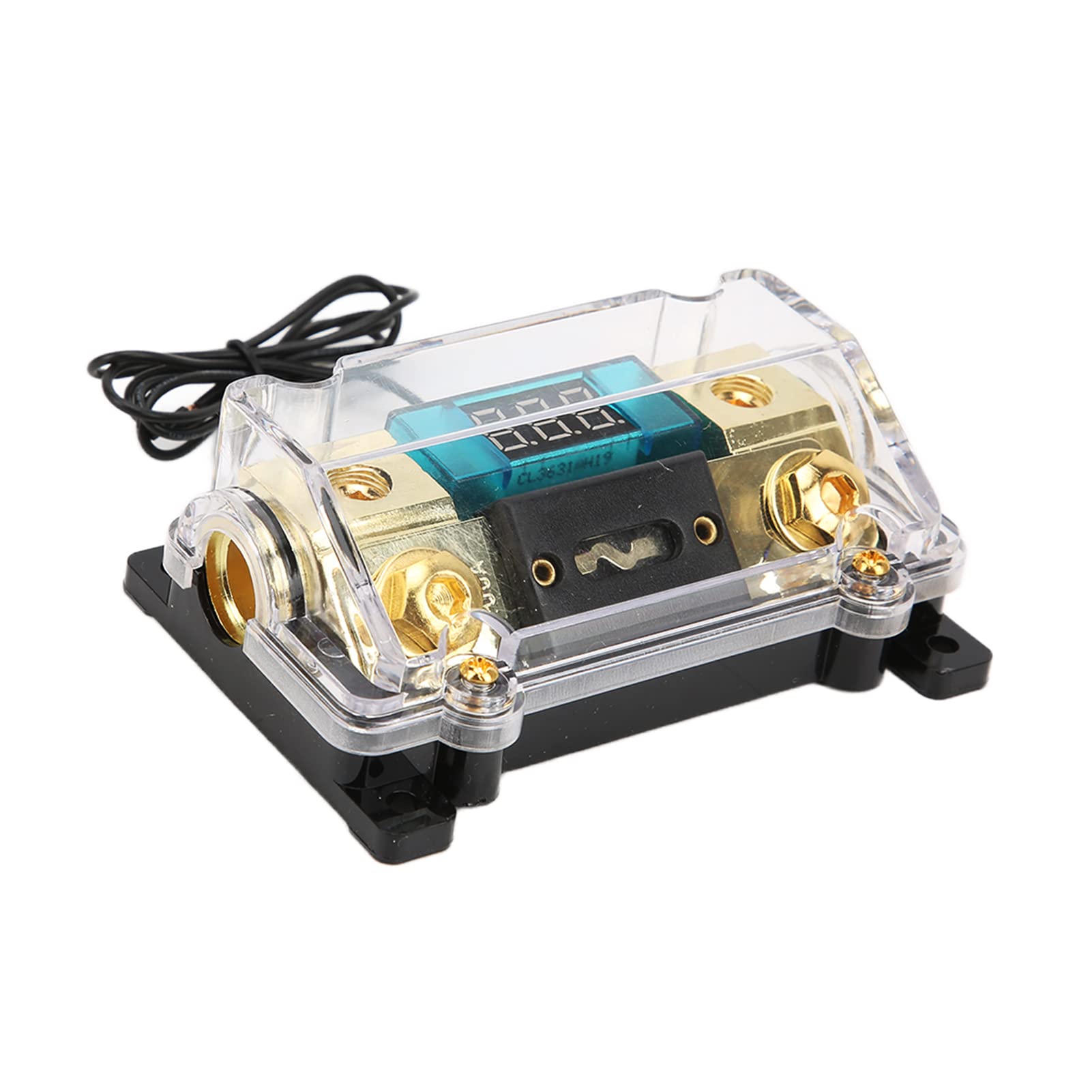 Fuse Distribution Block, Auto Audio Fuse Holder Protective Zinc Alloy Waterproof for RVs for Cars