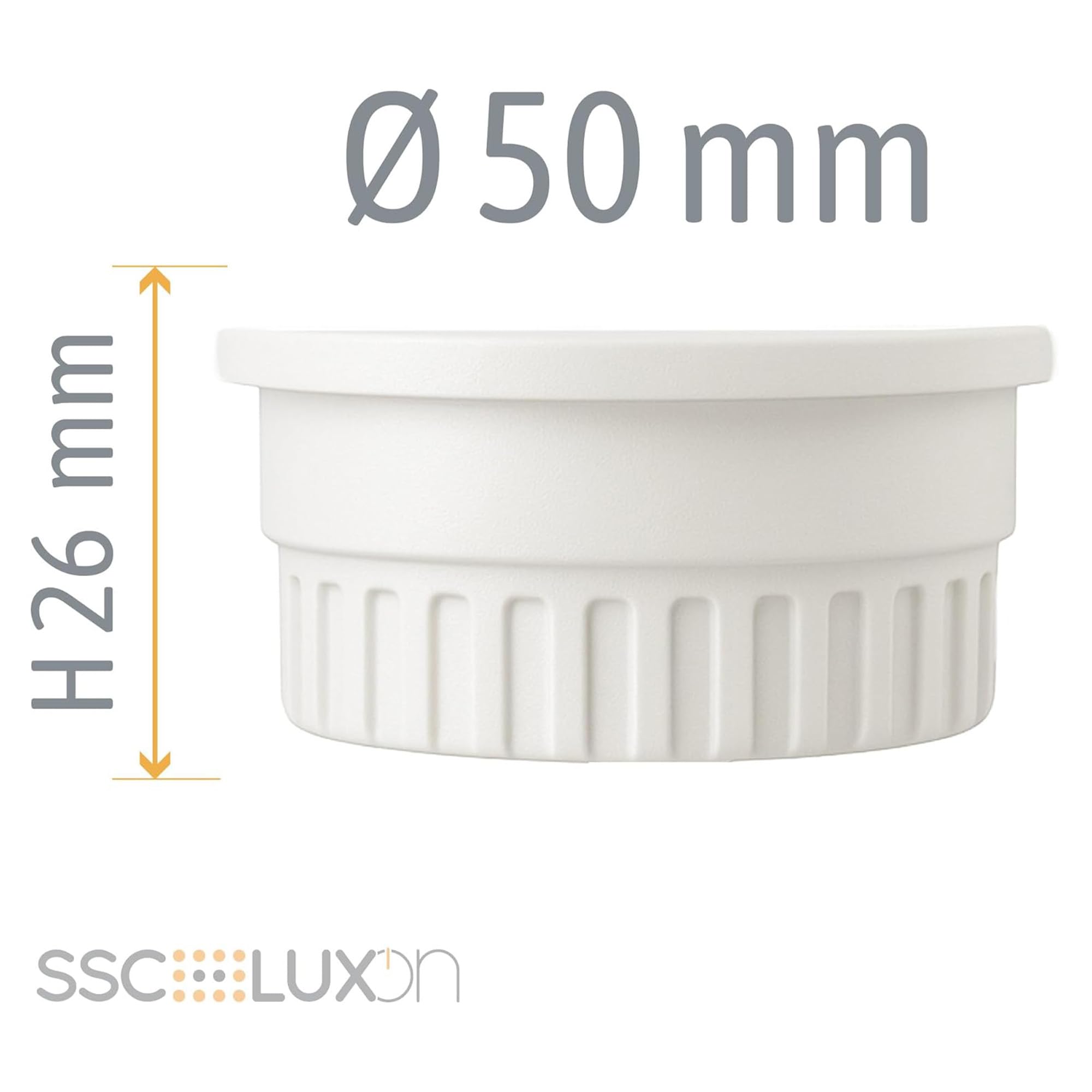 SSC-LUXon LumiFLEX Ampoule GU10 LED 3-en-1 Couleurs - Lot de 10, Blanc