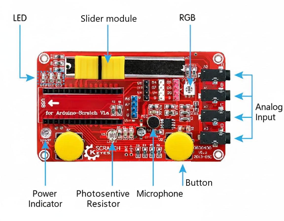 ProRock Scratch Arduino Nano ATmega3 STEAM