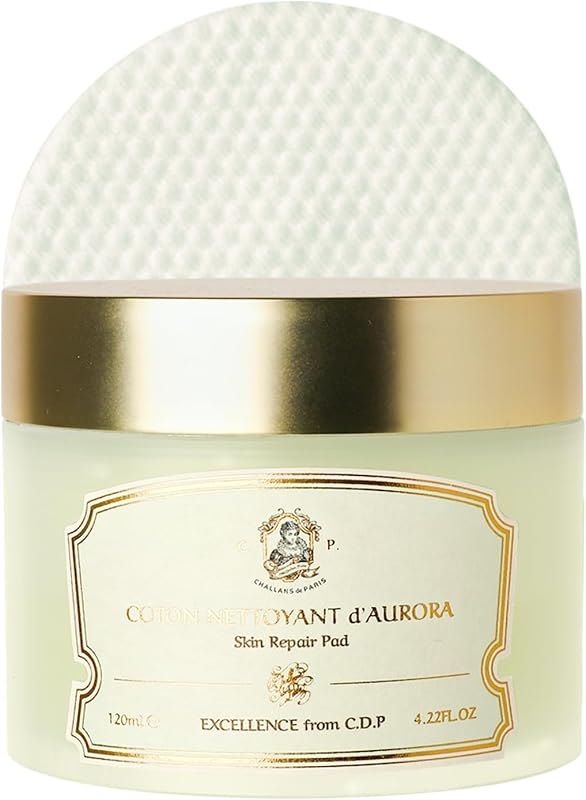CHALLANS de Paris Coton NETTOYANT de Aurora – Discos de algodão pré-umedecidos para o rosto